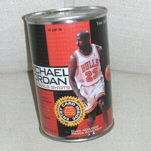 Collectible Upper Deck Michael Jordan NBA Final Shots June 14th 1998 Sealed Can